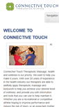 Mobile Screenshot of connectivetouchmassage.com